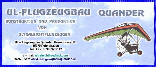 Logo UL - Flugzeugbau Quander